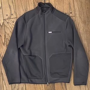 Large Gray Figs Fleece Jacket